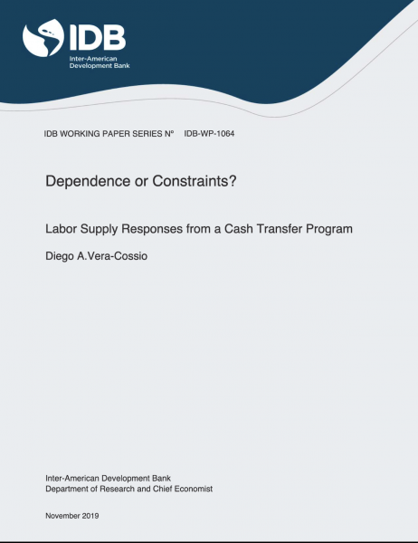 Dependence or Constraints?: Labor Supply Responses from a Cash Transfer Program